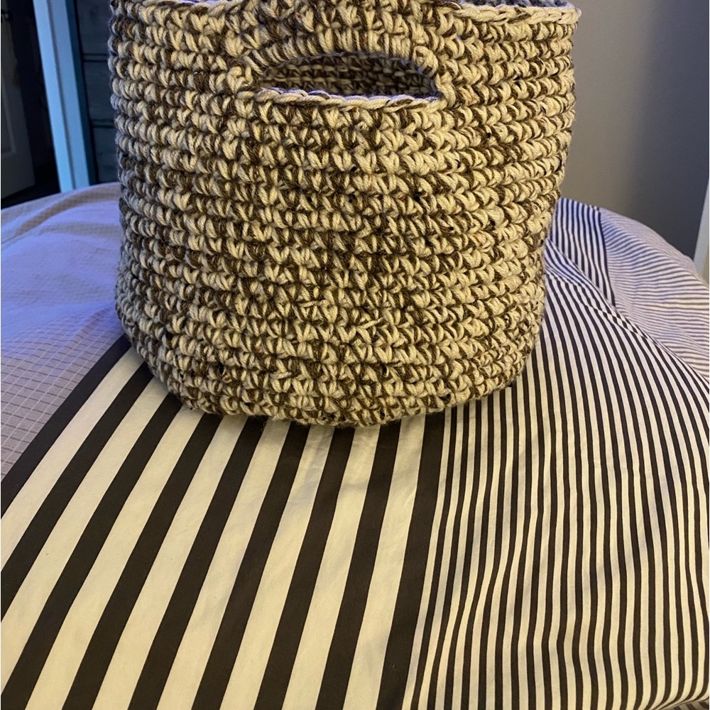 Crochet basket - new handmade